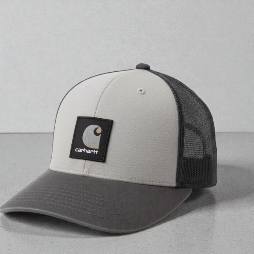 🔥Carhartt Two-Tone Gray Cap